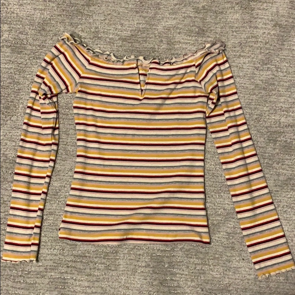 Aero off the shoulder top M
